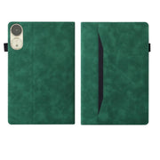 For Honor Pad V9 Splicing Shockproof Leather Tablet Case(Green)
