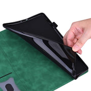 For Honor Pad V9 Splicing Shockproof Leather Tablet Case(Green)