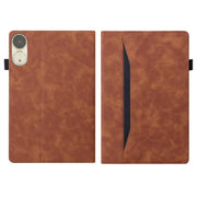 For Honor Pad V9 Splicing Shockproof Leather Tablet Case(Brown)