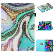 For Lenovo Tab M11/ Xiaoxin Pad 11 2024 Coloured Drawing Stitching Smart Leather Tablet Case(Colored Sand)