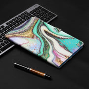 For Lenovo Tab M11/ Xiaoxin Pad 11 2024 Coloured Drawing Stitching Smart Leather Tablet Case(Colored Sand)
