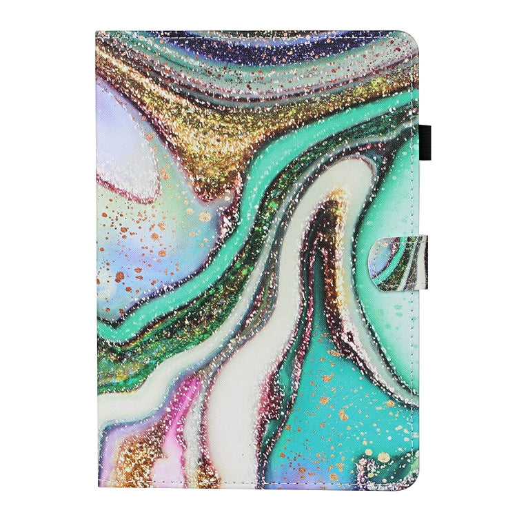 For Lenovo Tab M11/ Xiaoxin Pad 11 2024 Coloured Drawing Stitching Smart Leather Tablet Case(Colored Sand)