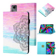 For Lenovo Tab M11/ Xiaoxin Pad 11 2024 Coloured Drawing Stitching Smart Leather Tablet Case(Colorful Mandala) - Lenovo by PMC Jewellery | Online Shopping South Africa | PMC Jewellery | Buy Now Pay Later Mobicred