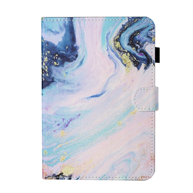 For Lenovo Tab M11/ Xiaoxin Pad 11 2024 Coloured Drawing Stitching Smart Leather Tablet Case(Quicksand)