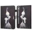 For Lenovo Tab P12 2023 / TB370FU Coloured Drawing Stitching Smart Leather Tablet Case(Star Girl) - Lenovo by PMC TechLife | Online Shopping South Africa | PMC TechLife | Buy Now Pay Later Mobicred
