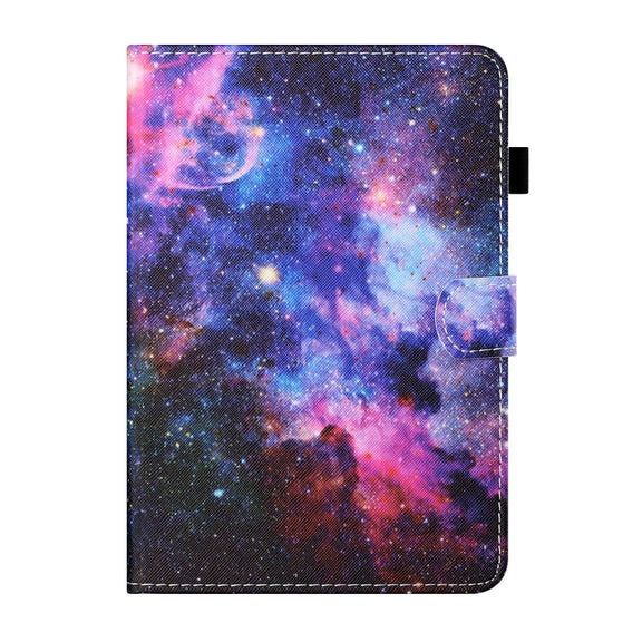 For Lenovo Tab M11/ Xiaoxin Pad 11 2024 Coloured Drawing Stitching Smart Leather Tablet Case(Starry Sky)