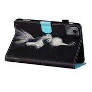 For Lenovo Tab M11/ Xiaoxin Pad 11 2024 Coloured Drawing Stitching Smart Leather Tablet Case(Star Girl)