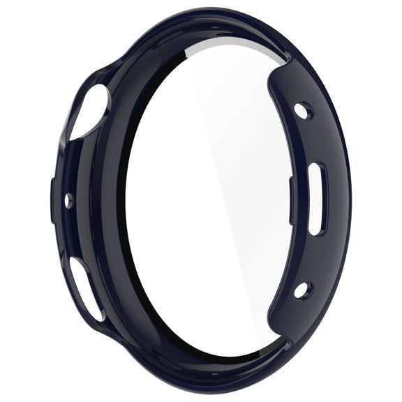 For vivo Watch 3 PC + Tempered Glass Film Integrated Watch Case(Ink Blue)