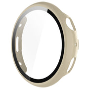 For vivo Watch 3 PC + Tempered Glass Film Integrated Watch Case(Ivory White)