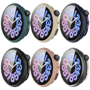 For vivo Watch 3 PC + Tempered Glass Film Integrated Watch Case(Ivory White)