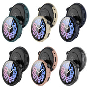 For vivo Watch 3 PC + Tempered Glass Film Integrated Watch Case(Ink Blue)