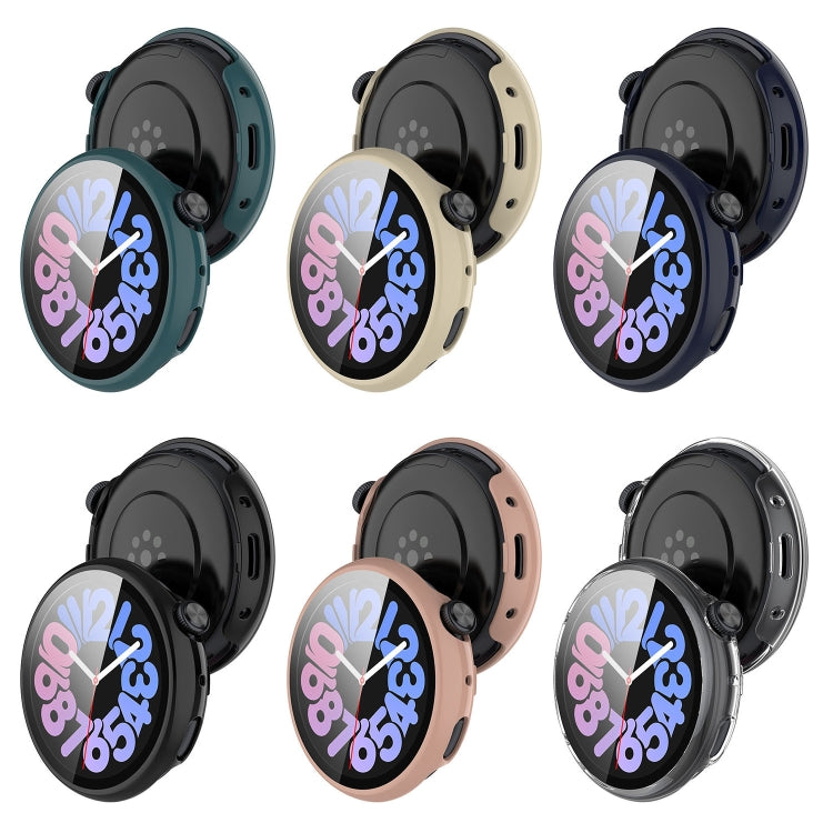 For vivo Watch 3 PC + Tempered Glass Film Integrated Watch Case(Pink)