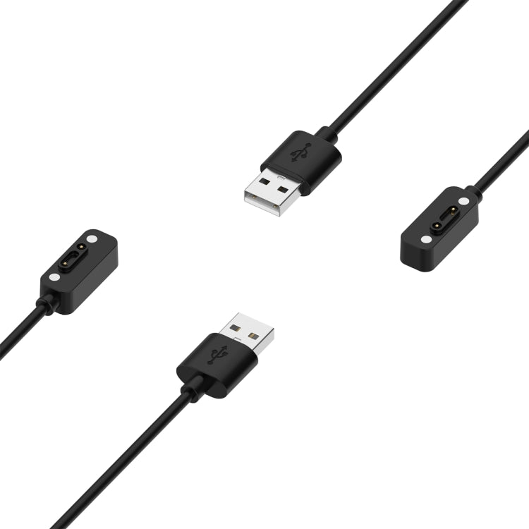 For Xplora X6 Play Children Magnetic Watch Charging Cable, Length: 1m(Black)