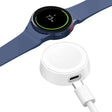 For Apple Watch Series Portable Smart Watch Magnetic Wireless Charger(White) - Charger / Holder by PMC TechLife | Online Shopping South Africa | PMC TechLife