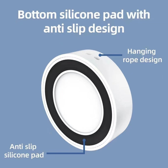 For Apple Watch Series Portable Smart Watch Magnetic Wireless Charger(White)