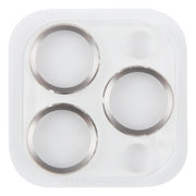 For iPhone 15 Pro Max / 15 Pro Tempered Glass CD Texture Back Camera Film(Titanium)