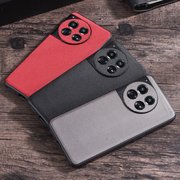For OnePlus 12 Nylon Cloth Texture +TPU Phone Case(Green)