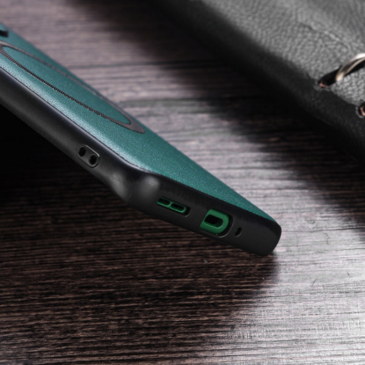 For OnePlus 12 PU MagSafe Magnetic Phone Case(Black)
