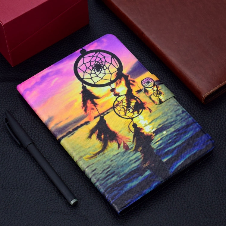 For Lenovo Tab M11/ Xiaoxin Pad 11 2024 Voltage Coloured Drawing Smart Leather Tablet Case(Dreamcatcher)