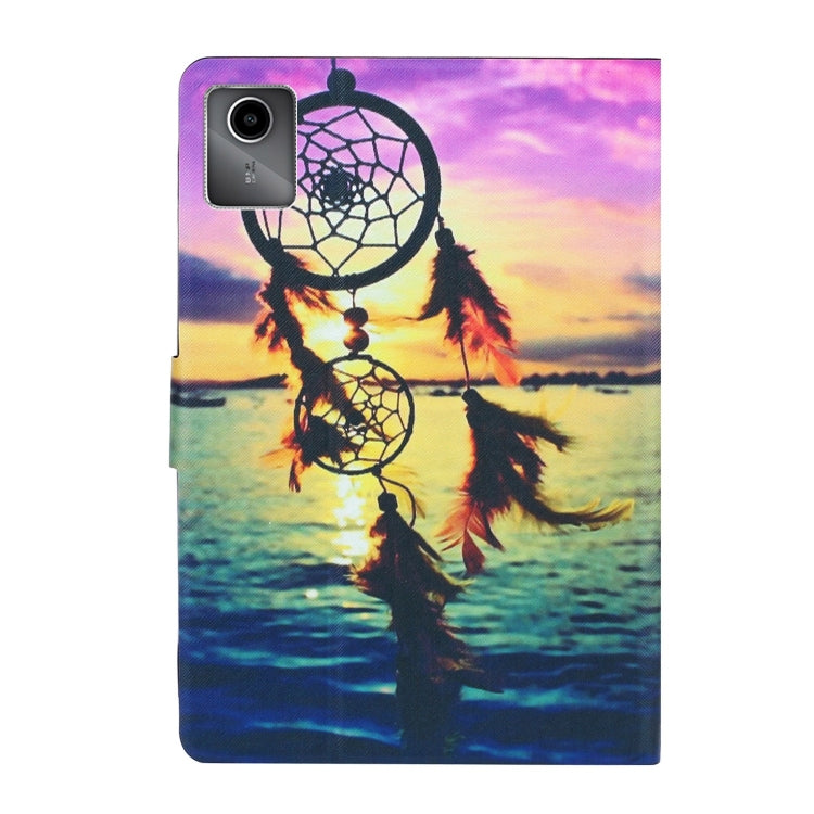 For Lenovo Tab M11/ Xiaoxin Pad 11 2024 Voltage Coloured Drawing Smart Leather Tablet Case(Dreamcatcher)