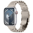For Apple Watch 38mm Butterfly Type Titanium Steel Watch Band(Titanium) - Watch Bands by PMC TechLife | Online Shopping South Africa | PMC TechLife