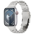 For Apple Watch 38mm Butterfly Type Titanium Steel Watch Band(Silver) - Watch Bands by PMC TechLife | Online Shopping South Africa | PMC TechLife