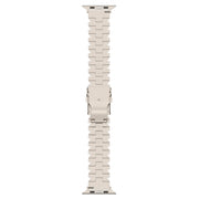For Apple Watch Series 7 41mm Butterfly Type Titanium Steel Watch Band(Titanium)
