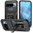 For Google Pixel 9 / Pixel 9 Pro Sliding Camshield Holder Phone Case(Black) - Google Cases by PMC TechLife | Online Shopping South Africa | PMC TechLife | Buy Now Pay Later Mobicred