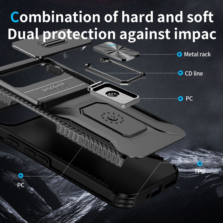 For Google Pixel 9 / Pixel 9 Pro Sliding Camshield Holder Phone Case(Black)