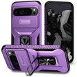 For Google Pixel 9 Pro XL Sliding Camshield Holder Phone Case(Purple) - Google Cases by PMC TechLife | Online Shopping South Africa | PMC TechLife | Buy Now Pay Later Mobicred