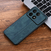 For Xiaomi Redmi K70 AZNS 3D Embossed Skin Feel Phone Case(Dark Green)
