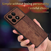 For Xiaomi Redmi K70 Pro AZNS 3D Embossed Skin Feel Phone Case(Black)