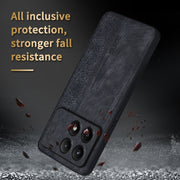 For Xiaomi Redmi K70 Pro AZNS 3D Embossed Skin Feel Phone Case(Black)