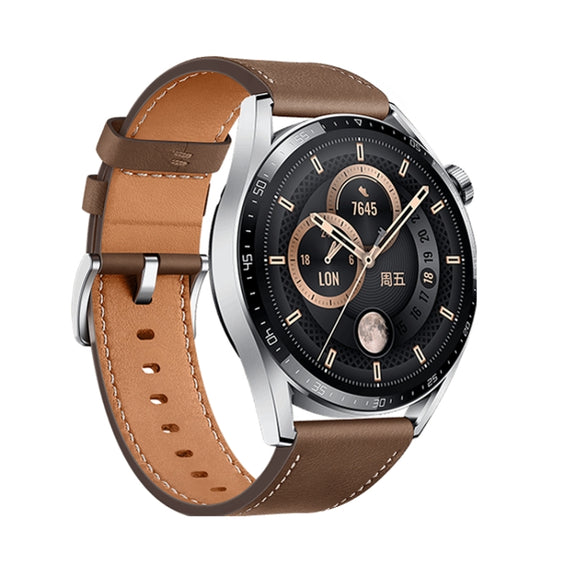 22mm Universal Square Tail Leather Watch Band(Coffee Color)