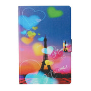 For Lenovo Tab M11/ Xiaoxin Pad 11 2024 Voltage Coloured Drawing Smart Leather Tablet Case(Romantic Tower)