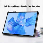 For Huawei MatePad Pro 11 2024 / 2022 Coloured Drawing 3-Fold Smart Leather Tablet Case(Dream Deer)