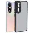 For Honor 80 Pro Fine Pore Matte Black TPU + PC Phone Case - Honor Cases by PMC TechLife | Online Shopping South Africa | PMC TechLife