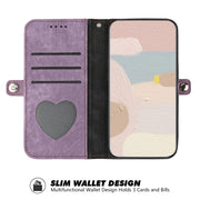 For Google Pixel 9 Pro Side Buckle Double Fold Hand Strap Leather Phone Case(Purple)