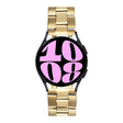 22mm Universal Three-Bead Stainless Steel Watch Band(Gold) - free shipping - PMC TechLife - Order now!