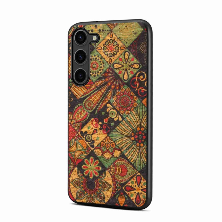 For Samsung Galaxy S24+ 5G Four Seasons Flower Language Series TPU Phone Case(Autumn Yellow)