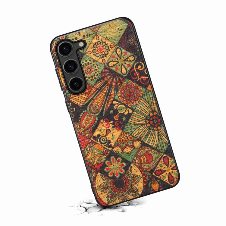 For Samsung Galaxy S24+ 5G Four Seasons Flower Language Series TPU Phone Case(Autumn Yellow)
