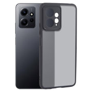 For Xiaomi Redmi Note 12 4G Fine Pore Matte Black TPU + PC Phone Case