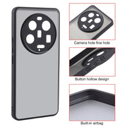 For Xiaomi 13 Ultra Fine Pore Matte Black TPU + PC Phone Case