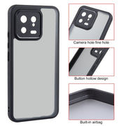 For Xiaomi 13 Fine Pore Matte Black TPU + PC Phone Case