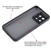For Xiaomi 13 Fine Pore Matte Black TPU + PC Phone Case
