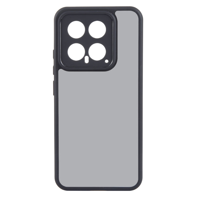For Xiaomi 14 Fine Pore Matte Black TPU + PC Phone Case