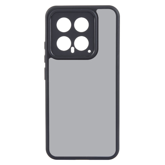 For Xiaomi 14 Fine Pore Matte Black TPU + PC Phone Case