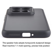 For Xiaomi 14 Pro Fine Pore Matte Black TPU + PC Phone Case