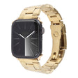 For Apple Watch 42mm Three-Bead Stainless Steel Watch Band(Gold) - free shipping - PMC TechLife - Order now!