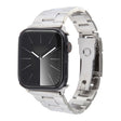 For Apple Watch 38mm Three-Bead Stainless Steel Watch Band(Silver) - free shipping - PMC TechLife - Order now!